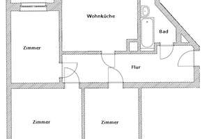 Wohnen in Pieschen - Ideale Wohnung für eine Wohngemeinschaft – Rehefelder Straße 39, 1127 Pieschen-Süd, Dresden – Vorschaubild 2