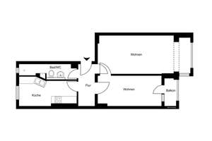 Blick aufs Maybachufer: Wunderschöner 2 Zimmer Altbau, 4. OG, Ost-Loggia, Erker, Wasserblick – Maybachufer 47, 12045 Neukölln (Ortsteil), Berlin – Vorschaubild 3