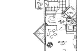 Tolle 4-Zimmer-Maisonettewohnung mit ruhiger Loggia und zwei Bädern – Die vollständige Adresse der Immobilie erhältst du vom Anbieter., 81739 Waldperlach, München – Vorschaubild 15