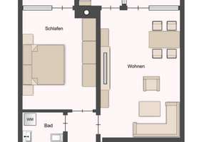 Elegantes Wohnen in begehrter Lage: gepflegte 2-Zimmer-Wohnung! – Walter-Koch-Str. 41, 74189 Weinsberg – Vorschaubild 5