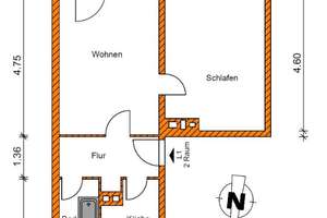 Attraktive 2-Raumwohnung sucht neuen Mieter – Schillerstraße 40, 39108 Stadtfeld Ost, Magdeburg – Vorschaubild 5