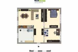 Mit Einbauküche! Helle 2-Zimmer-Wohnung! – Gabelsberger Str. 21, 39122 Magdeburg – Vorschaubild 9