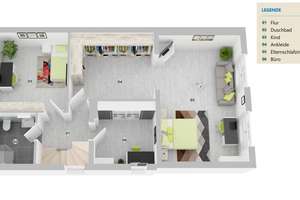 Familienglück am Rhein: Charmanter Altbau mit großem Garten, Keller, 2 Garagen und Dachterrasse – Die vollständige Adresse der Immobilie erhältst du vom Anbieter., 53225 Beuel-Mitte, Bonn – Vorschaubild 27