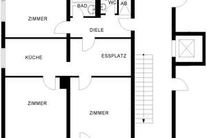 3-Zimmer Wohnung in Laer – Werner Hellweg 94, 44803 Laer, Bochum – Vorschaubild 2