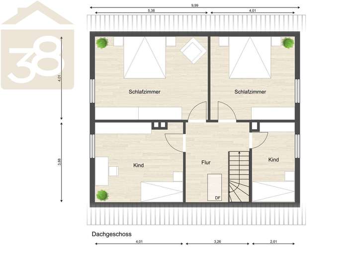 Grundriss DG