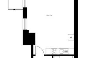 Samariterkiez, Friedrichshain: Saniertes Industrie-Loft mit 2 Zimmer, Balkon, hohen Decken – Berlin – Vorschaubild 2