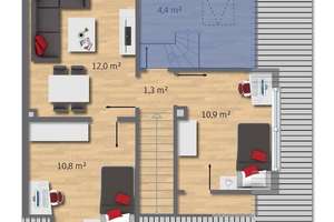 Tolle Lage für junge Familien - Renovierungsjuwel mit rd. 106 m², Garten und Garage in Hinsel   – Die vollständige Adresse der Immobilie erhältst du vom Anbieter., 45277 Überruhr-Hinsel, Essen – Vorschaubild 27