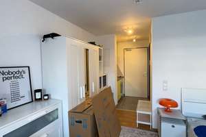 Sorgenfreies Investment! Appartement, vermietet, ca. 23 qm, teilmöbliert, EG – Die vollständige Adresse der Immobilie erhältst du vom Anbieter., 80807 Milbertshofen, München – Vorschaubild 4