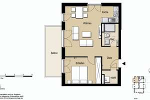 Modernes Wohnen: 2-Zi.-Wohnung mit Markenküche und Balkon – Rudolf-Dyckerhoff-Straße 3a, 65203 Biebrich, Wiesbaden – Vorschaubild 10