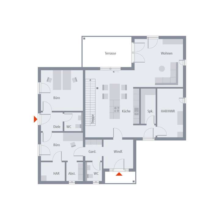 Mögliche Grundrissgestaltung B