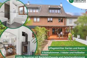 Bezugsfertiges Reihenhaus Raumwunder mit Garage und kleinem Garten in Waldnähe Köln-Dünnwald
