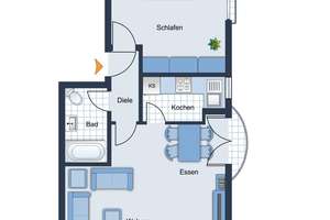 FREIRAUM4 +++ Tolle 2 ZKB- Wohnung in begehrter Lage von Geisweid – Die vollständige Adresse der Immobilie erhältst du vom Anbieter., 57078 Geisweid, Siegen – Vorschaubild 16