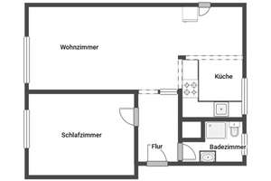 Gepflegte 2-Zimmer-Wohnung in Lu-Oppau – 67069 Oppau, Ludwigshafen am Rhein – Vorschaubild 12