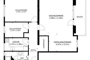 Lichtdurchflutete 3-Zimmer-Wohnung mit sonnigem Balkon – Richard-Tauber-Damm 0, 12277 Marienfelde, Berlin – Vorschaubild 24