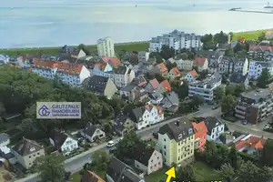 nur 270 m nah zur Grimmershörnbucht, FernSeeSicht zu Elbe und Nordsee, nur ca. 1300,- Euro / m² Wfl. – Strichweg 122, 27476 Cuxhaven (Kreis) – Vorschaubild 4
