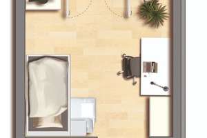Kompakte 1-Zimmer-Wohnung Nähe Uni Hohenheim – Steckfeldstraße 1, 70599 Steckfeld, Stuttgart – Vorschaubild 2