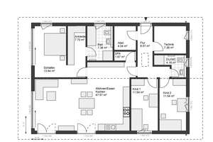 Bungalow-Mietkauf. Stufenlos wohnen flexibel abbezahlen: Ihr neuer KfW-Bungalow per Mietkauf – 48282 Emsdetten – Vorschaubild 2