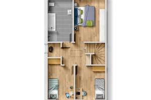 Familienfreundliches Neubau-Reihenhaus mit Terrasse – vielseitig nutzbar – Die vollständige Adresse der Immobilie erhältst du vom Anbieter., 26689 Apen – Vorschaubild 9