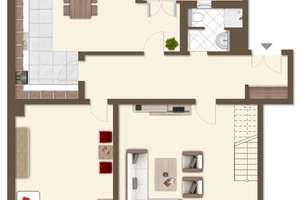 Urbanes Wohnen mit Charakter – großzügige Maisonette nahe dem Leipziger Zentrum – 4103 Zentrum-Südost, Leipzig – Vorschaubild 11