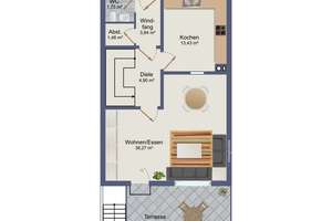 Helles Reihenmittelhaus mit studioähnlicher Dachgeschosswohnung – ideal für Familien! – Die vollständige Adresse der Immobilie erhältst du vom Anbieter., 93055 Ostenviertel, Regensburg – Vorschaubild 2