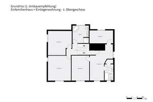 Bezugsfreies Einfamilienhaus mit aktuell 4 Wohneinheiten und großem Garten – Die vollständige Adresse der Immobilie erhältst du vom Anbieter., 16547 Birkenwerder – Vorschaubild 13
