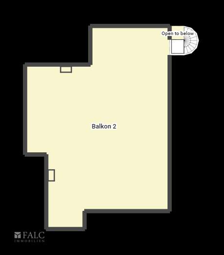 Grundriss Dachterrasse