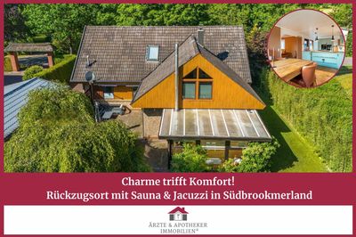 Charme trifft Komfort! Rückzugsort mit Sauna & Jacuzzi in Südbrookmerland