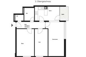 Renovierungsbedürftige 3-Zimmer-Eigentumswohnung mit Balkon und Stellplatz in Krefeld-Bockum – Grotenburgstraße 37, 47800 Bockum, Krefeld – Vorschaubild 13