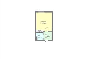 Schöne kleine Wohnung in Dortmund Barop, ideal für Studenten – Krückenweg 68, 44227 Barop, Dortmund – Vorschaubild 5