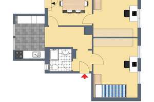 +++ Erdgeschoss-Etage mit Süd-Terrasse & Garten - ruhig & zentrumsnah - inklusive Einbauküche +++ – Kolumbusstraße 12, 70439 Stammheim-Süd, Stuttgart – Vorschaubild 28