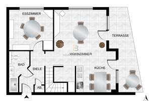 Maisonette mit Gartenidyll – Wohnen auf zwei Ebenen in ruhiger Bestlage – Die vollständige Adresse der Immobilie erhältst du vom Anbieter., 51379 Opladen, Leverkusen – Vorschaubild 2