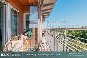 ⓁⓅⒺ Aussicht mit Draufsicht | exklusive Raumhöhe | Ost + Westbalkon | frei | 3ZI | Moosach – München – dachauer str 176, 80992 Alt-Moosach, München – Vorschaubild 4