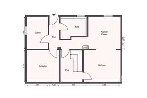 Viel Platz für die große Familie! Zweifamilienhaus mit großem Grundstück (Bauland) in zentraler Lage – Die vollständige Adresse der Immobilie erhältst du vom Anbieter., 42655 Solingen-Mitte, Solingen – Vorschaubild 5