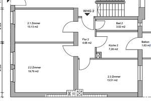 renovierte 3 Zimmer Wohnung Erdgeschoss – Baldurstr. 11, 90461 Glockenhof, Nürnberg – Vorschaubild 9
