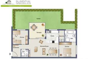 Attraktive 3 Zimmer Erdgeschosswohnung mit Terrasse & kleinen Garten mitten in Heepen – Die vollständige Adresse der Immobilie erhältst du vom Anbieter., 33719 Heepen, Bielefeld – Vorschaubild 24