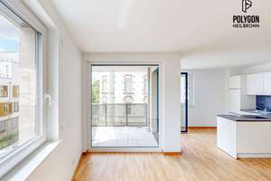 Erstbezug! Helle 2-Zimmer-Wohnung mit großzügiger Loggia – Happelstraße 39, 74074 Heilbronn, Heilbronn – Vorschaubild 10