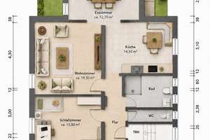 Haus-im-Haus-Gefühl: Traumhafte 5-Zimmer-Wohnung mit großem, eigenen Garten in beliebter Lage – Die vollständige Adresse der Immobilie erhältst du vom Anbieter., 63452 Nordwest, Hanau – Vorschaubild 15