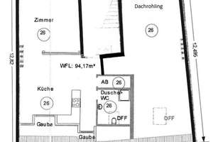 Bezugsfreie 1-Zi.-Dachgeschosswohnung mit Ausbaureserve am Volkspark Humboldthain – 13347 Gesundbrunnen, Berlin – Vorschaubild 11
