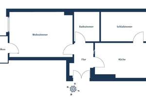 Sofort verfügbare 2-Zimmer-Wohnung mit Balkon, Stellplatz und Kellerraum – Die vollständige Adresse der Immobilie erhältst du vom Anbieter., 13156 Niederschönhausen, Berlin – Vorschaubild 16