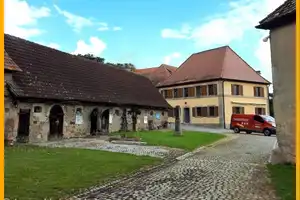 150 qm saniertes Herrschaftshaus auf 2.500 qm parkähnlichen Grund mit 5 ha Mühlenanwesen + Scheune – Erlangen-Höchstadt (Kreis) – Vorschaubild 2