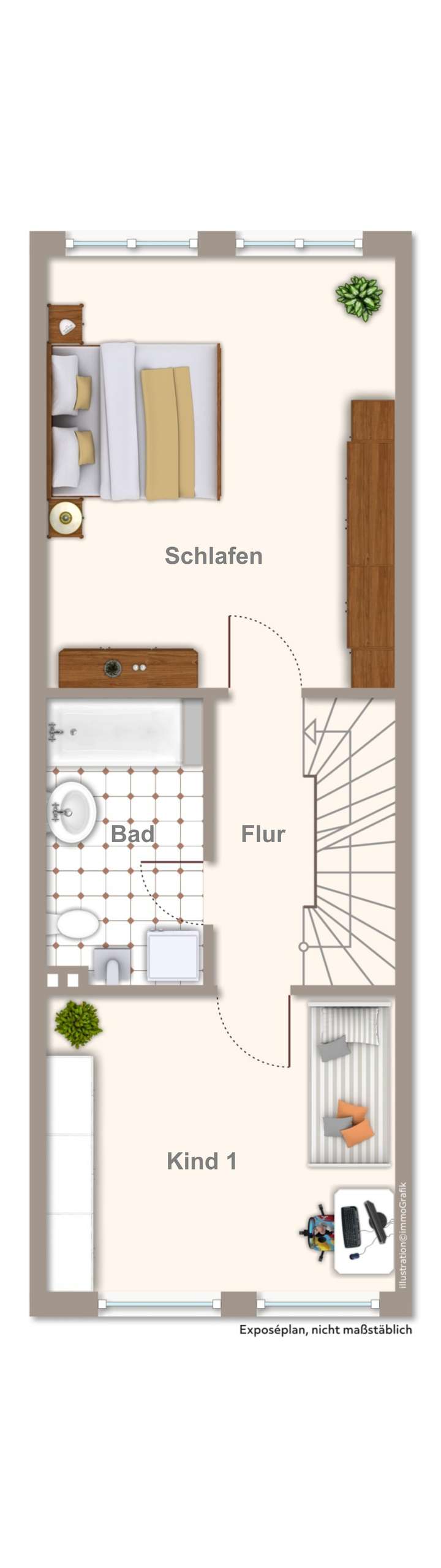 Grundriss - Obergeschoss