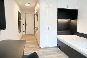 Voll möblierte Studentenwohnung mit Balkon zur Miete im COZY Hamburg - Wentzel Dr. – Billhorner Kanalstraße 49, 20539 Rothenburgsort, Hamburg – Vorschaubild 3