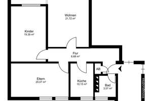 3-Zimmer-Gartenwohnung mit 290 m² Privatgarten in Hamburg-Rissen – Die vollständige Adresse der Immobilie erhältst du vom Anbieter., 22559 Rissen, Hamburg – Vorschaubild 13