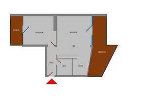 Möbliertes Penthouse mit großer Südwest-Terrasse und Stellplatz in Düsseldorf-Flingern Nord – 40235 Flingern Nord, Düsseldorf – Vorschaubild 11