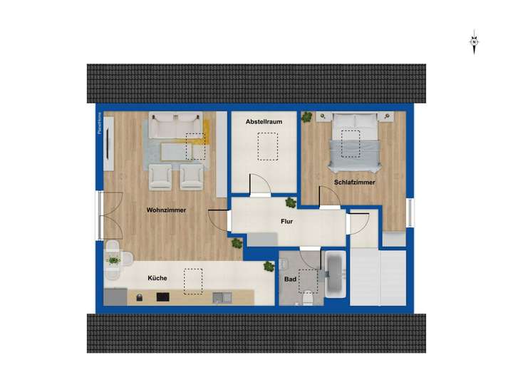 Grundriss Dachgeschoss