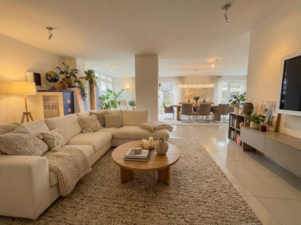 Immobilie in Raesfeld - Feldrandlage pur: Familienvilla mit Wow-Garten in Raesfeld - Bild 2