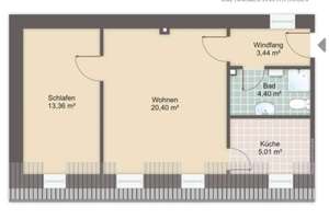 Gut vermietet ! 2-Zimmer-Wohnung mit 47 m² in Nürnberg, Glockenhof – Die vollständige Adresse der Immobilie erhältst du vom Anbieter., 90478 Glockenhof, Nürnberg – Vorschaubild 10