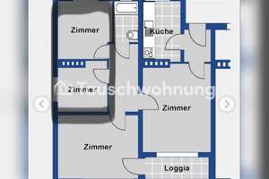 Tauschwohnung: 3-Zimmer-Wohnung in Hamburg-Mitte, 60 m²