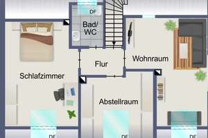 Neu-Ulm: Modernisiertes Mehrfamilienhaus (DHH)  mit idyllischem Garten in Donau-Nähe – Die vollständige Adresse der Immobilie erhältst du vom Anbieter., 89231 Neu-Ulm – Vorschaubild 22