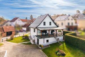 Leben in Wogau: hochwertiges Einfamilienhaus mit Terrasse und Garten – Die vollständige Adresse der Immobilie erhältst du vom Anbieter., 7751 Jenaprießnitz / Wogau, Jena – Vorschaubild 2